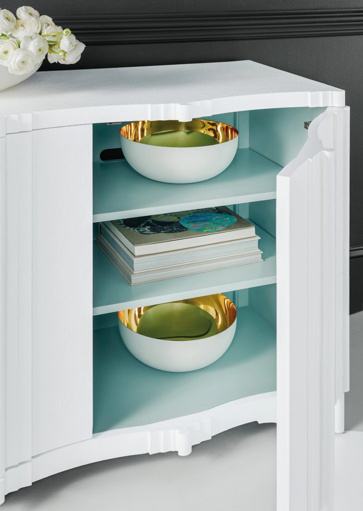 Corinth Four Door Entertainment Console